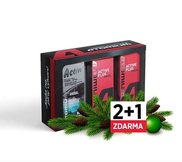 Atomium active diesel plus 90 ml (2x) + Atomium active diesel 90 ml (1x) ZDARMA